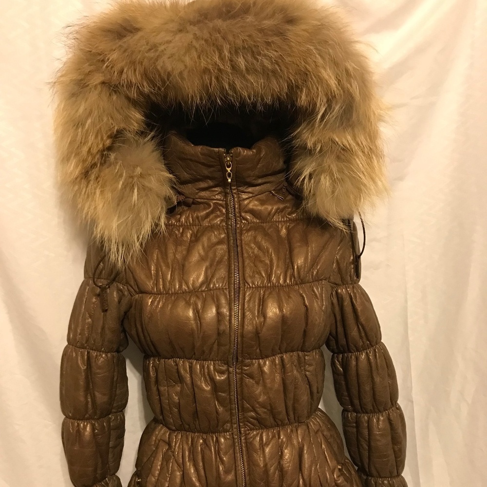 SUSSEX GENUINE LEATHER COAT